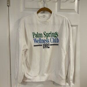 Garage oversized crewneck sweatshirt